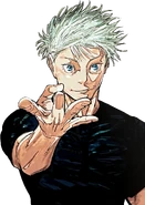 Satoru during the Shinjuku Showdown.