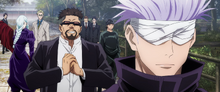 Jujutsu Sorcerers confront Geto (Anime)