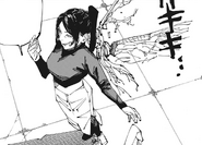 Yorozu constructs wings for her to fly with.