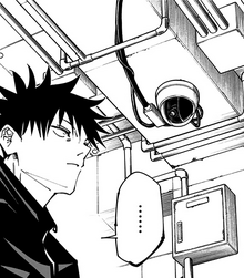 Megumi notices the fight club cameras