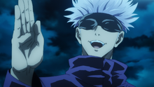Gojo arrives late (Anime)