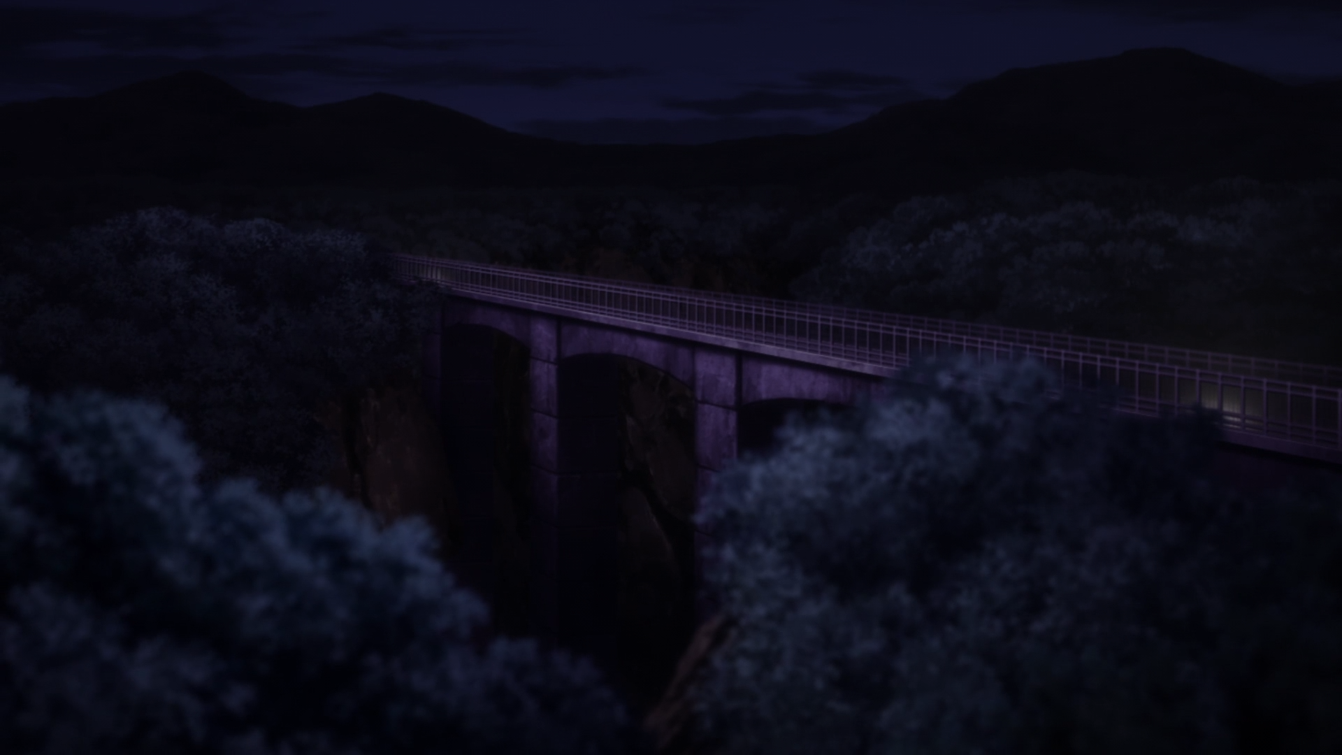 Premium Photo | 2d anime style city environment bridge on lake at long  distance view another bridge