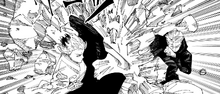 Uraume attacks Hakari