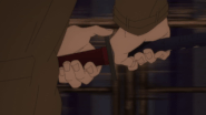 Kusakabe cutting down the curse users.