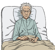 Bedridden Wasuke's appearance.