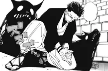 Sukuna using Divine Dogs