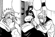 Nanako force-feeding Yuji a finger