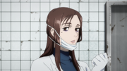 Shoko about to dissect Yuji.