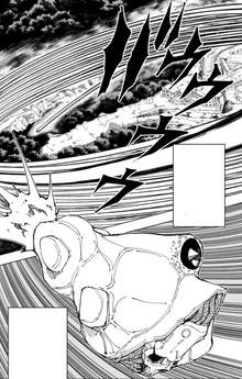 Cursed Naoya accelerating