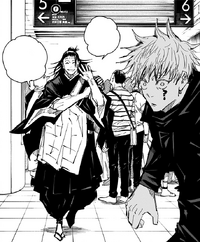 Pseudo-Geto surprises Satoru Gojo