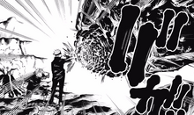 Satoru stops Jogo's domain attack