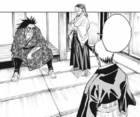 Reunión entre los miembros del Clan Zenin.