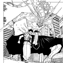 Mahoraga protects Sukuna