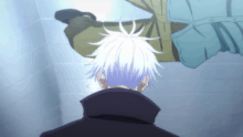 Jogo running from Satoru Gojo (Anime)
