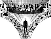 Gojo finds himself trapped in the Fukutoshin Line Platform.