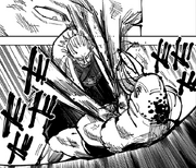 Dagon's hands crushed by Naobito.