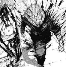 Yuji hit with shallow slashes