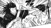 Choso fights Kenjaku.