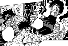 Ranta trying to immobilize Maki