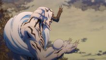 Hanami regenerating (Anime)