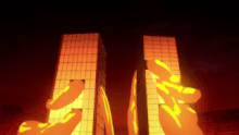 Sukuna vs. Jogo continued (Anime)