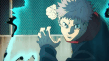 Yuji defeats Awasaka (Anime)