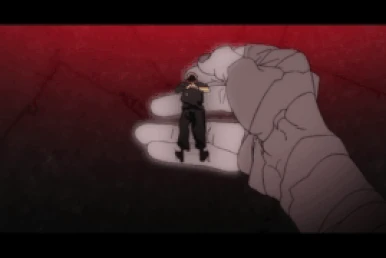 Gif di animazione del vulcano