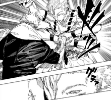 Yuji hits Sukuna's soul