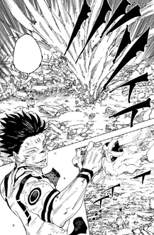 Sukuna using Kamutoke on Kashimo