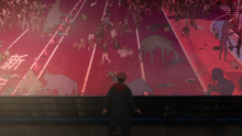 Transfigured Humans still attacking people in Shibuya (Anime)