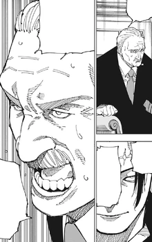 Kenjaku's proposal to the President