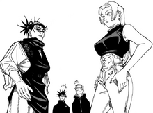 Choso and Yuki volunteer to guard Tengen
