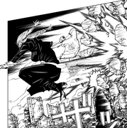 Mei Mei breaking out of the Smallpox Deity's gravestone.