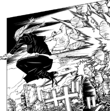 Mei Mei breaking out of the gravestone