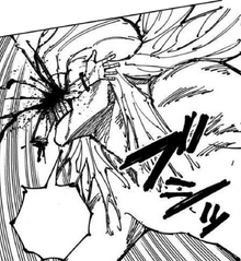 Rika devouring Uro's arm