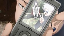 Gojo defeats Bayer (Anime)