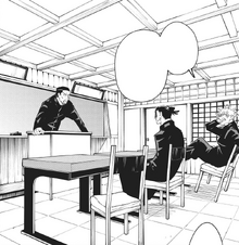 Satoru and Suguru in class