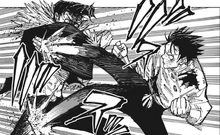 Yuta kicks Ryu