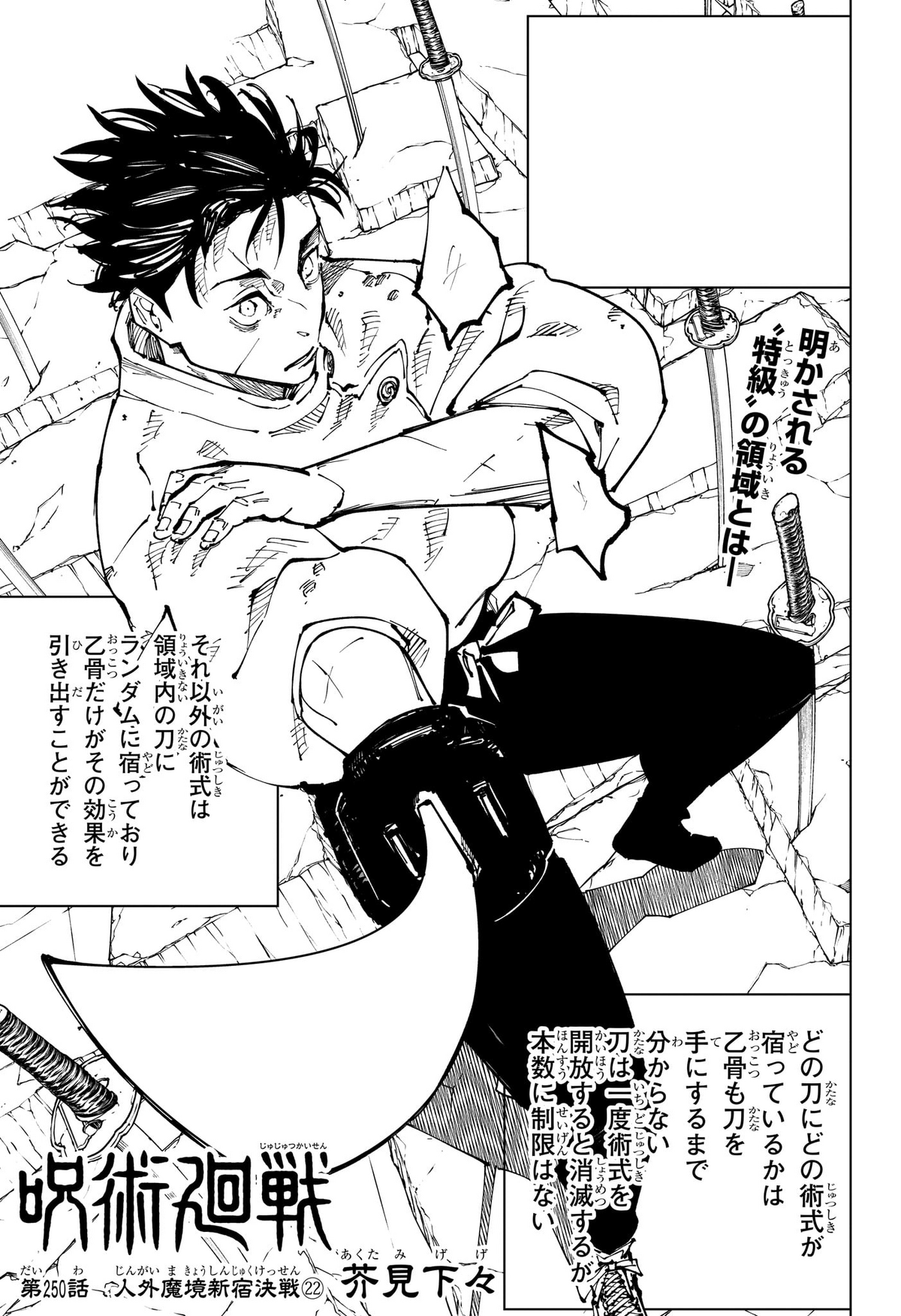 Chapter 250 Jujutsu Kaisen Wiki Fandom