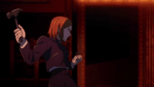 Nobara fighting Mahito (Anime)