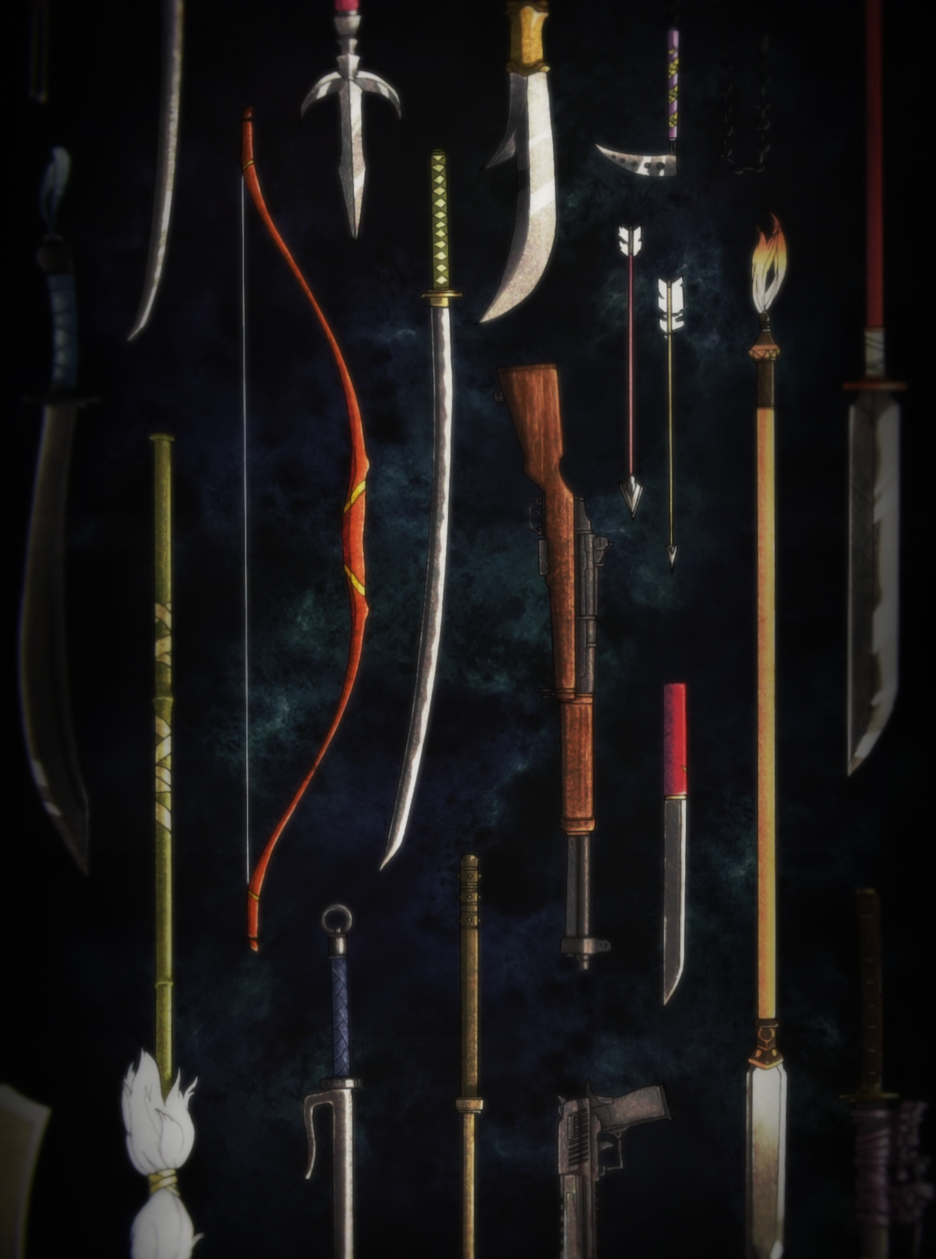 Hsr Fans Anime Collectible Anime Weapons Unique Weapons - Temu