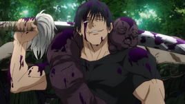 Toji shows himself (Anime)