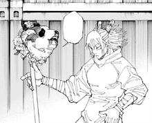 Kashimo interrogates Panda
