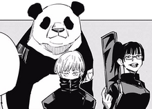 Maki, Toge, and Panda