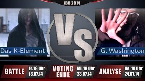 JBB 2014 8tel-Finale 3 8 - Das K-Element vs. Gary Washington ANALYSE