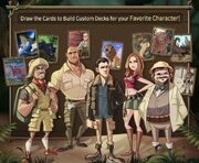 Jumanji Mobile Game Cast