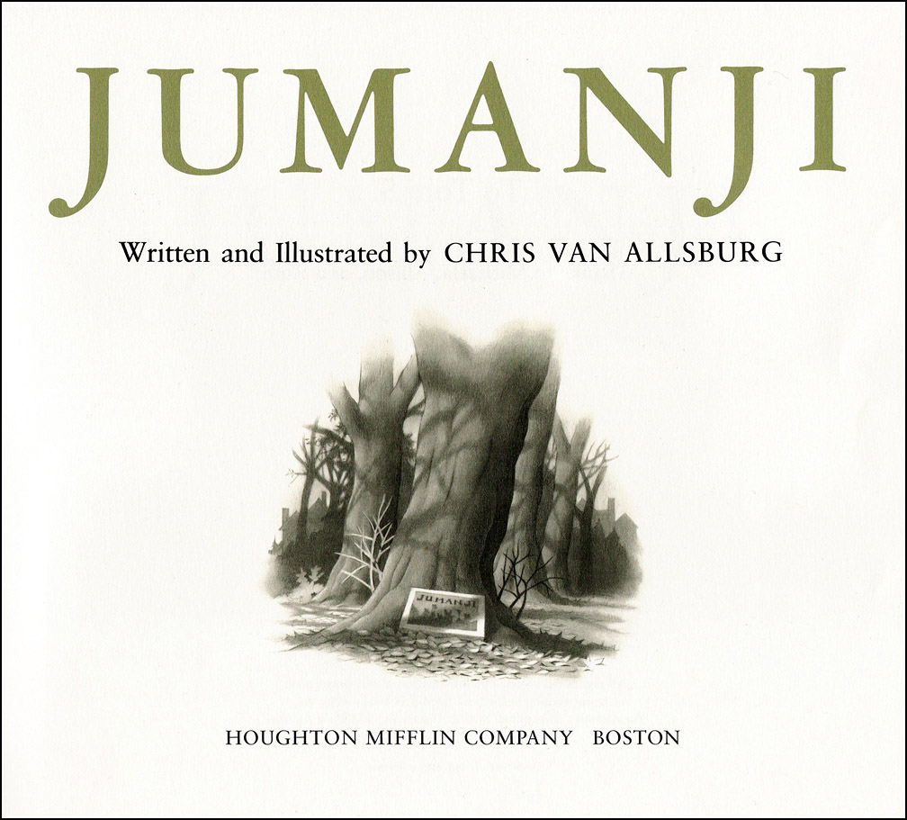 jumanji a book