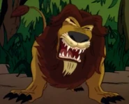 The Lion that chased Alan every day of his life in Jumanji, but he did not know why until now.