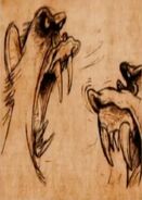 "Monkey" Concept art appearing in the Series 2-3 credits.