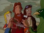 Jumakis threaten the trio and Dottie.